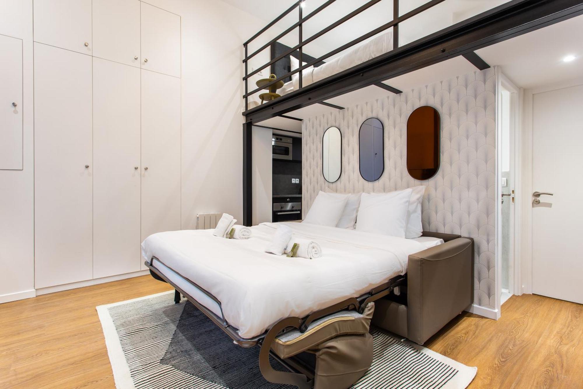 Luxury Loft In Paris Daire Oda fotoğraf